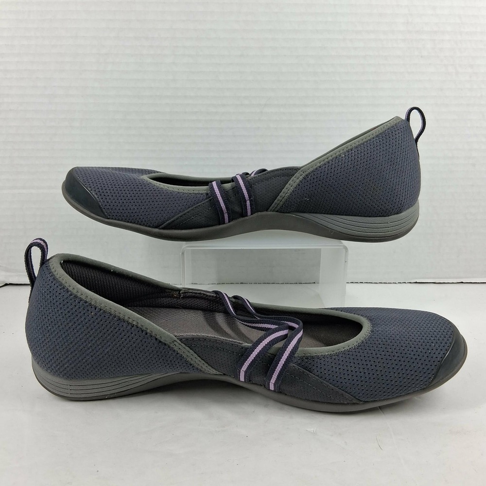 Teva Northwater Womens 9.5 Grey Lavender Mesh‎ Mary Jane Flats S/N 4190 - Picture 2 of 7